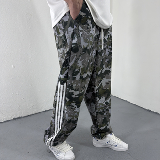 Kamuflaj Paraşüt Jogger Yeşil