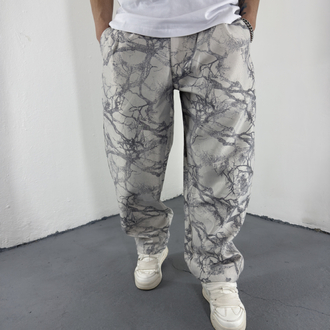 Deadwood Pattern Wide Leg Pant