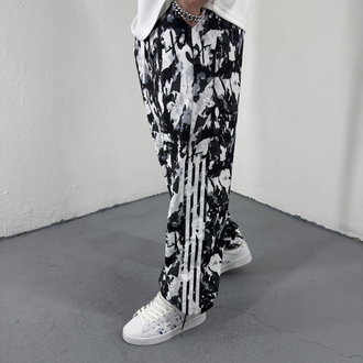 Kamuflaj Paraşüt Jogger Siyah