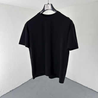 Boxy Fit Basic Tshirt siyah