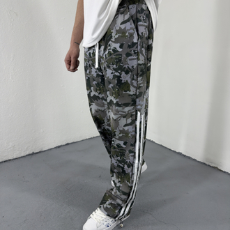Kamuflaj Paraşüt Jogger Yeşil