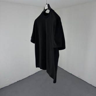 Over Size Basic Siyah T-Shirt