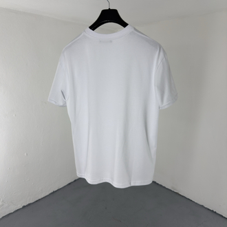 Boxy Fit Basic T-Shirt beyaz