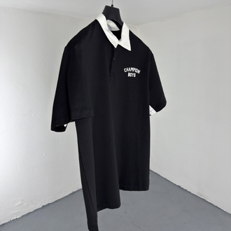 Çift Renk Polo Yaka 