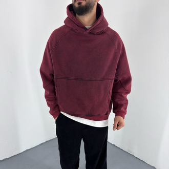 BoxyFit Yıkamalı Hoodie