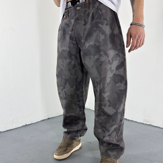 Urban Camo Wide Leg Pant