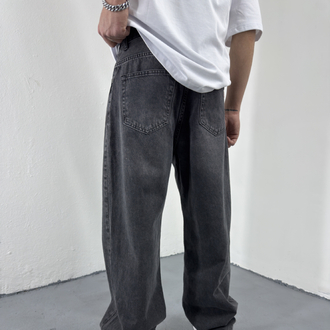 Skater Fit Denim Smoke Grey