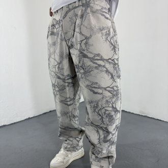 Deadwood Pattern Wide Leg Pant