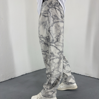 Deadwood Pattern Wide Leg Pant