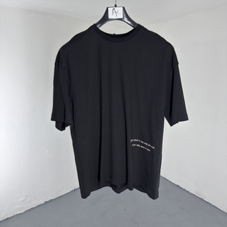life is like is coin Tee siyah