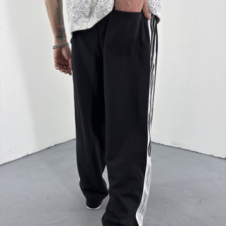 Nakış ve Şerit Detaylı Baggy Eşofman