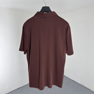 Kahverengi Polo Yaka
