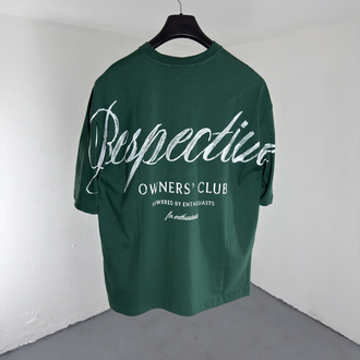 Respective Printed OverSize T-Shirt green