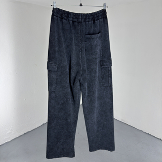 Kargo Cep Yıkamalı Baggy Eşofman