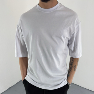 Basic OverSize T-Shirt beyaz