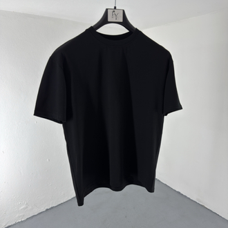 Boxy Fit Basic Tshirt siyah