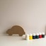 Araba - Ahşap Boyama Seti - Parmak Boyalı