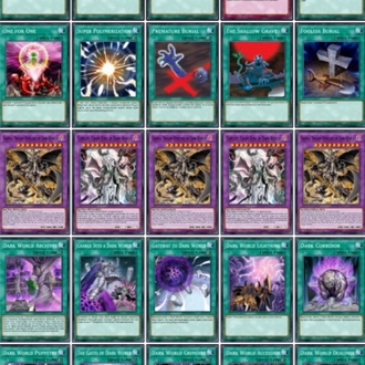 Yu-gi-oh Duel Monster Dark World Türkçe Açıklamalı Destesi