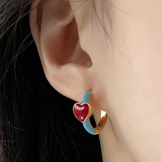 Heart Pop Küpe