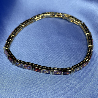 Gold Renkli Taşlı Bileklik