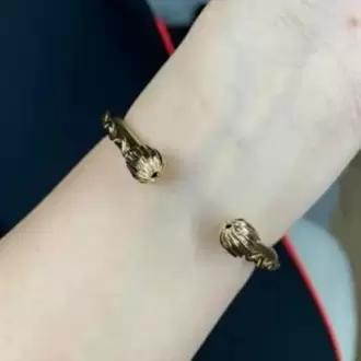 Esmira Altın Kaplama Bakır Bileklik