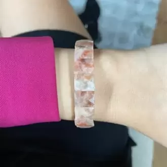 Güçlü Pozitiflik Bilekliği - Güneş Taşı