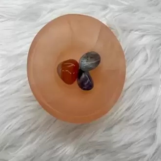turuncu-selenit-kristal-doğal-taş-yuvarlak-kase