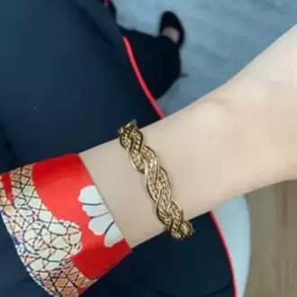 Niva Altın Kaplama Bakır Bileklik