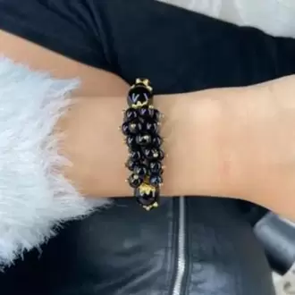 Obsidyen Bileklik