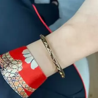 Esmira Altın Kaplama Bakır Bileklik