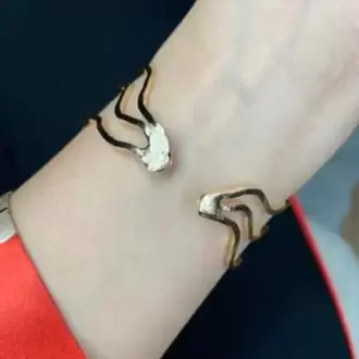 Almira Altın Kaplama  Bakır Bileklik
