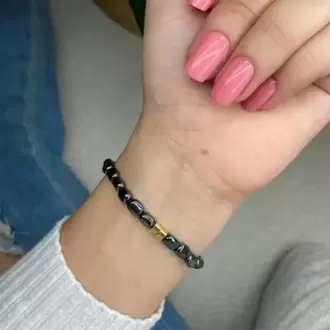 Hematit Doğal Taş Bileklik