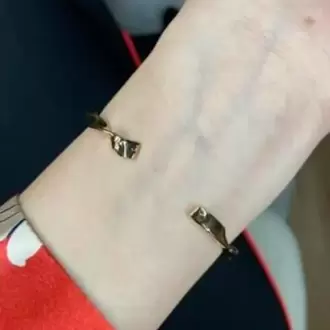Zerya Altın Kaplama Bakır Bileklik