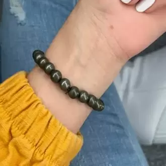 Pirit bileklik 24K Altın Kaplama
