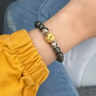 Pirit bileklik 24K Altın Kaplama