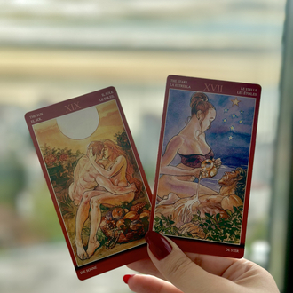 Sexuel magic tarot -12cm 7cm