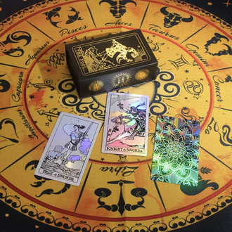Gold Foil Sılver Tarot 