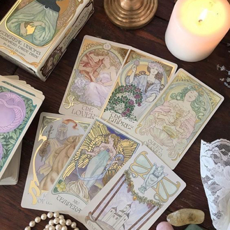 Ethereal visions tarot -Yaldızlı