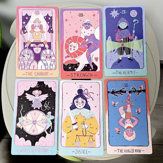 Pastel prism tarot (yüksek kalite)