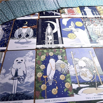 Whıte wınny tarot (yüksek kalite)