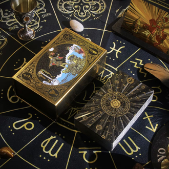 Gold Foil Panoromic Tarot
