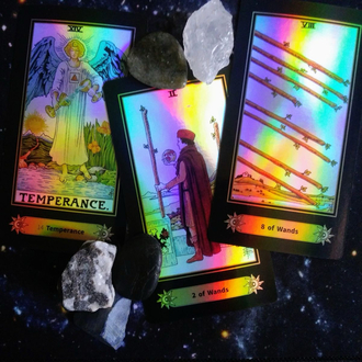 A.E Waite Tarot -hologramlı