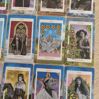 The knight tarot -yüksek kalite