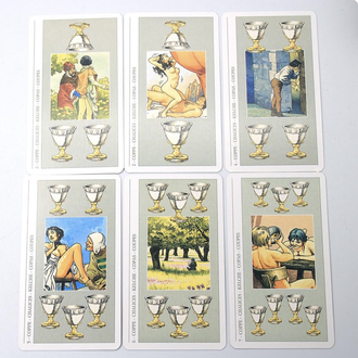Decameron tarot -12cm 7cm