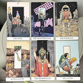 The unveıled tarot (yüksek kalite)