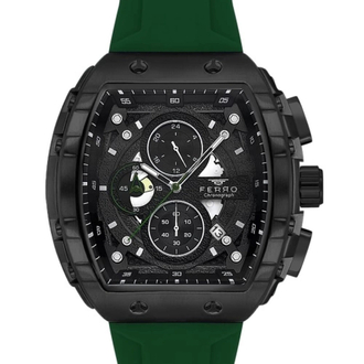 Ferro Yeşil Silikon Kordon Erkek Kol Saati FM31346D-ZF2