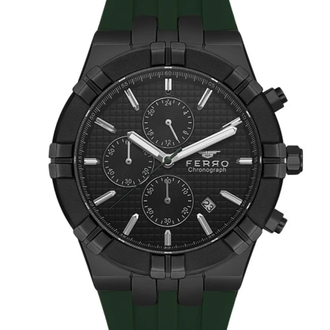 Ferro Yeşil Çelik Kordon Erkek Kol Saati FM11378D-ZQ2
