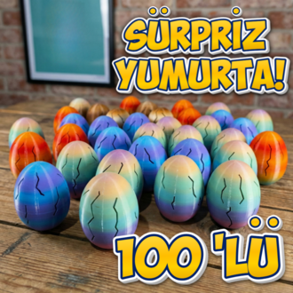 100'lü Sürpriz Yumurta Set