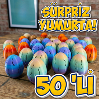 50'Li Sürpriz Yumurta Set