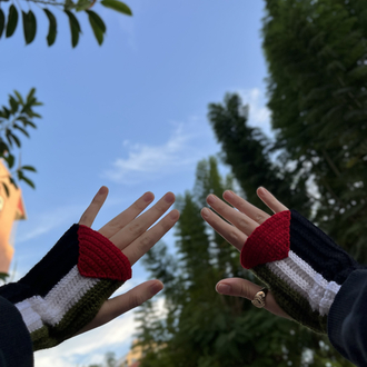 Filistin bayrağı eldiveni 